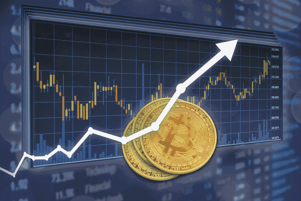 Bitcoin’s price went 5.54 percent higher, paring its losses