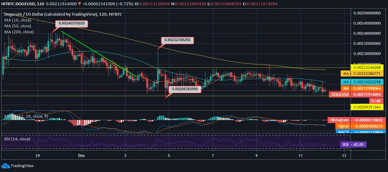 Dogecoin price