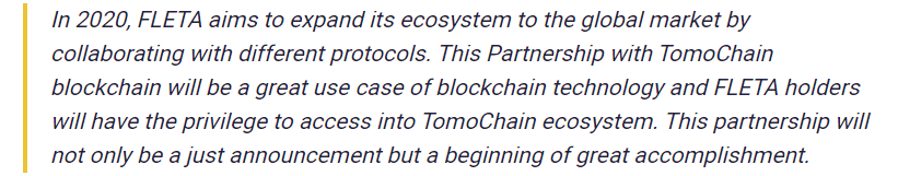 CEO and Co-Founder of FLETA, Henry Hong, stated CEO and Co-Founder of FLETA, Henry Hong, stated