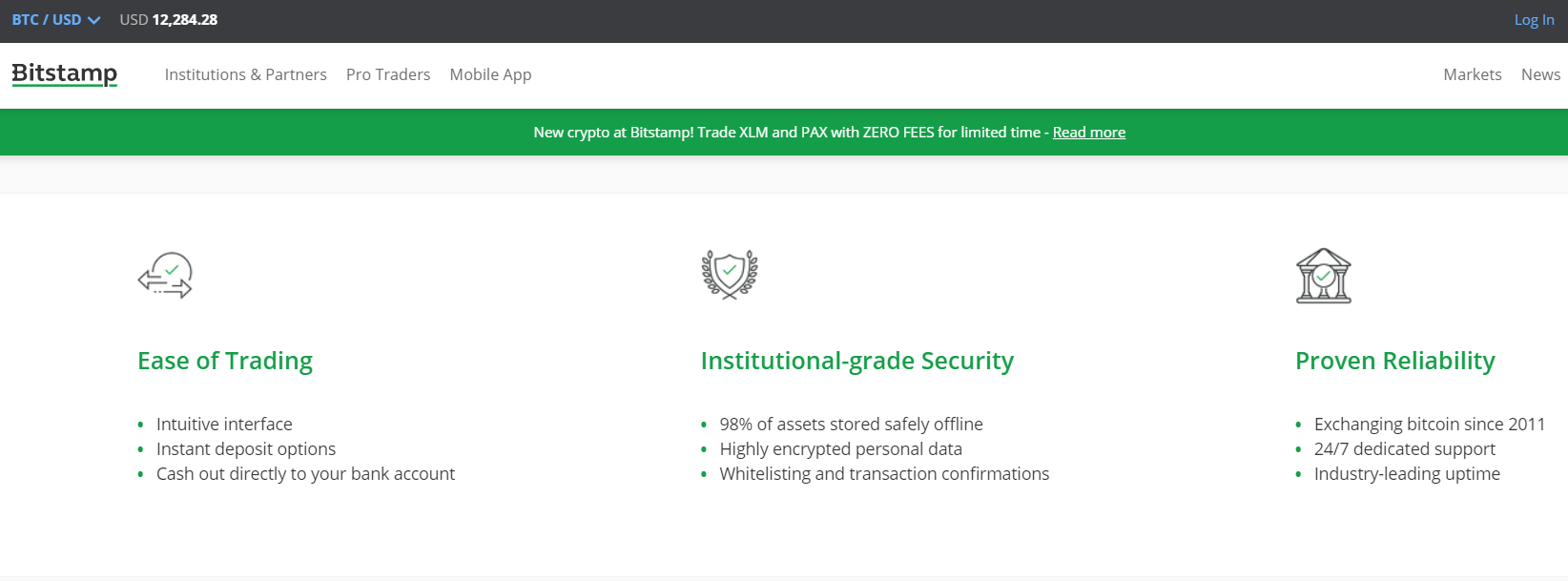 Bitstamp - Oldest Cryptocurrency Exchange