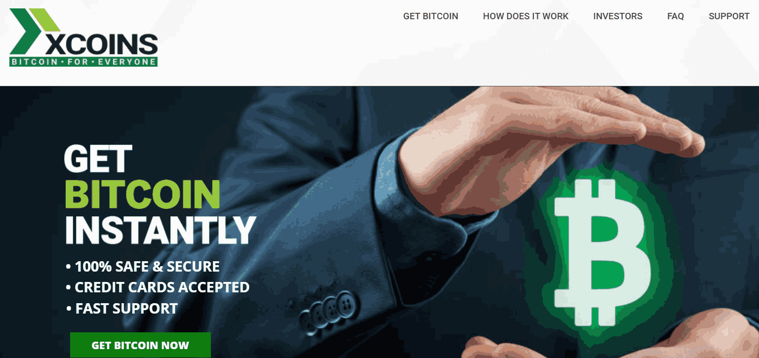 Xcoins for Cryptocurrency Exchange