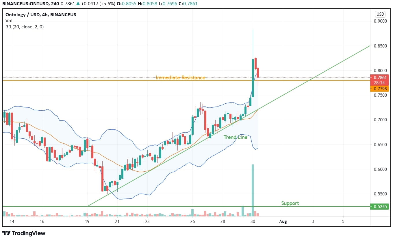 Ontology Price Analysis Chart