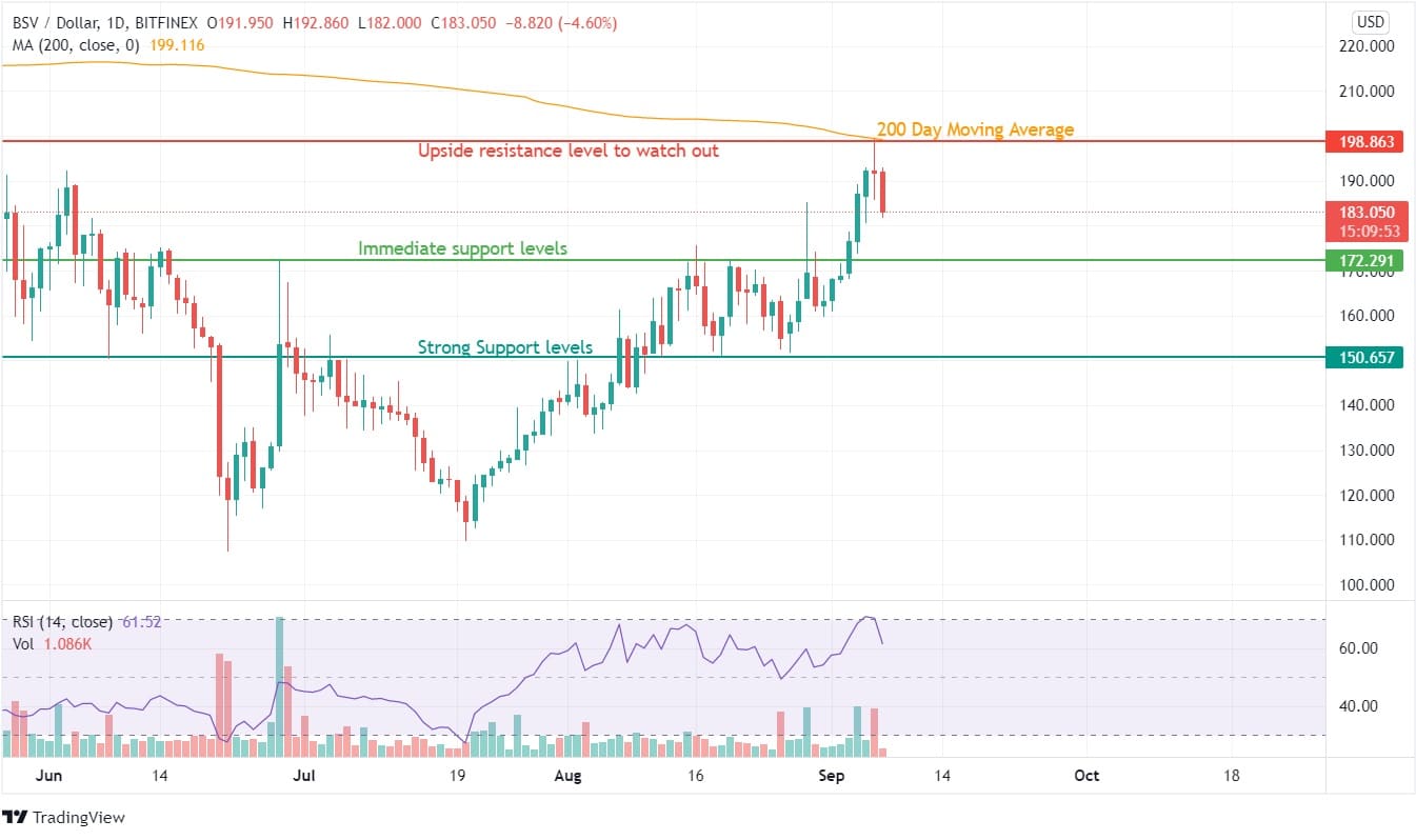 BSV Price Analysis