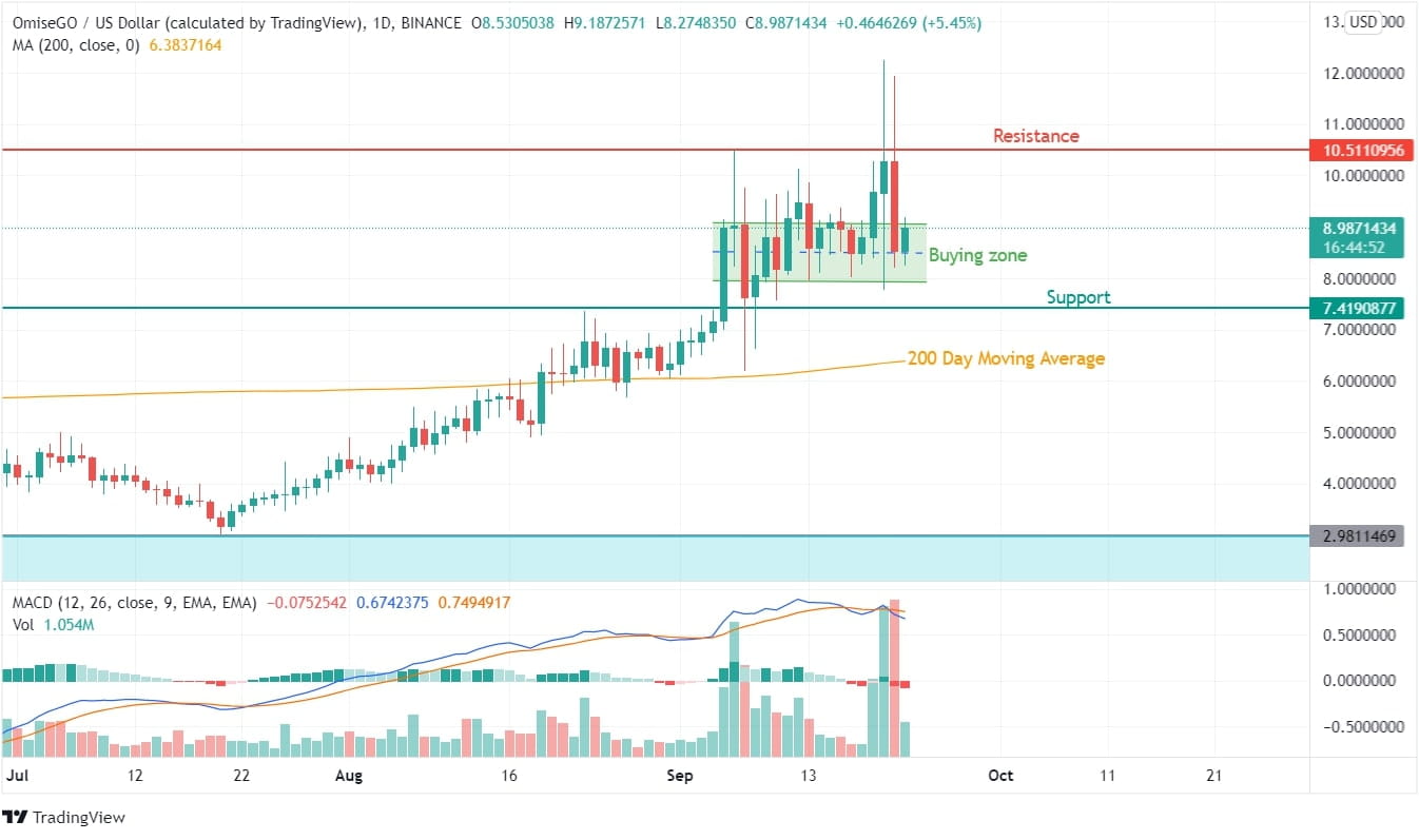 OMG Network Has a Strong Movement on Monthly Charts!