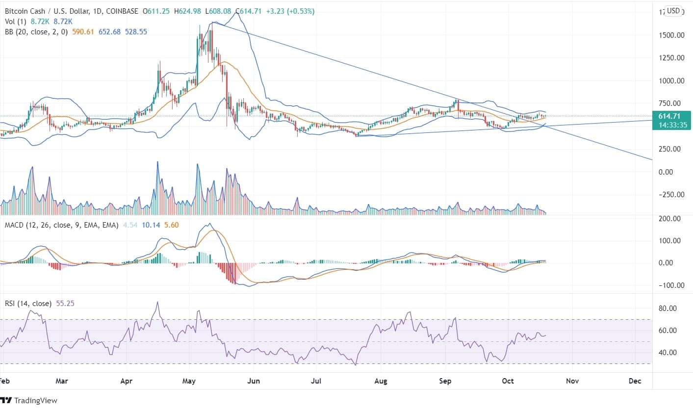 Bitcoin Cash Price Chart