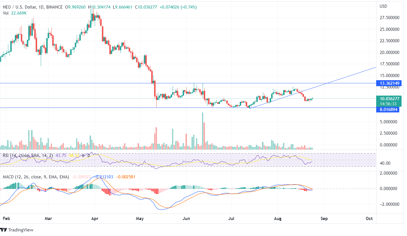 NEO PRICE CHART