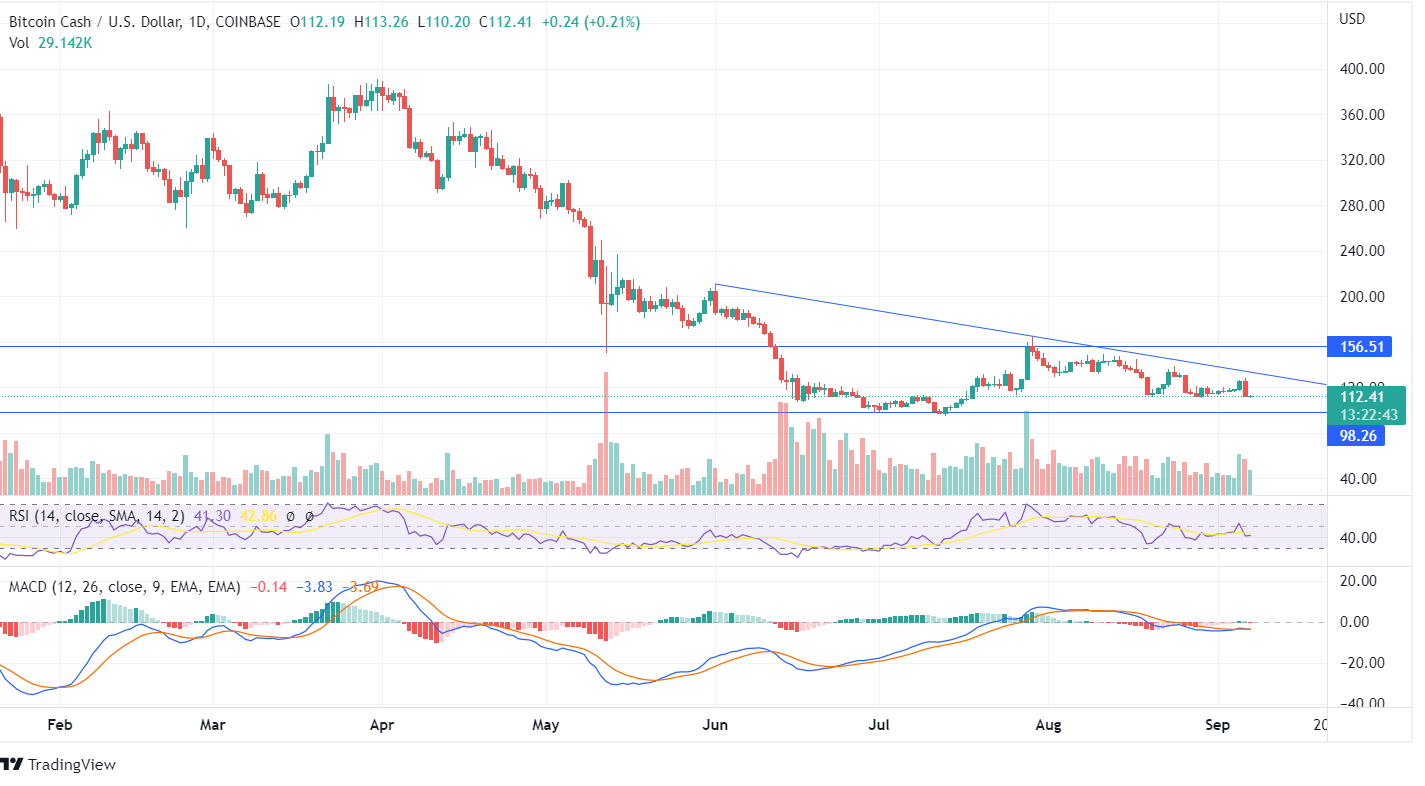 BCH Price Chart analysis