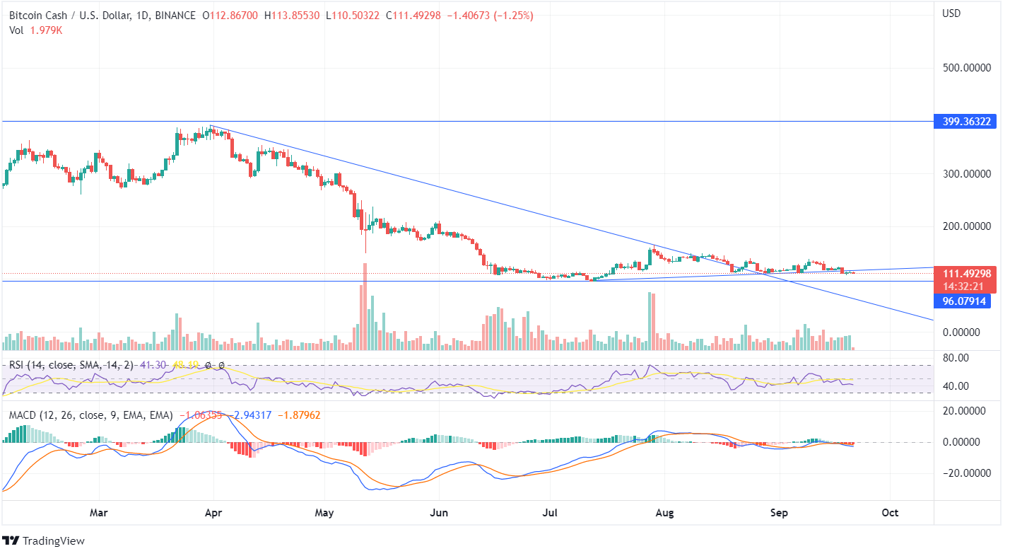 BCH PRICE CHART
