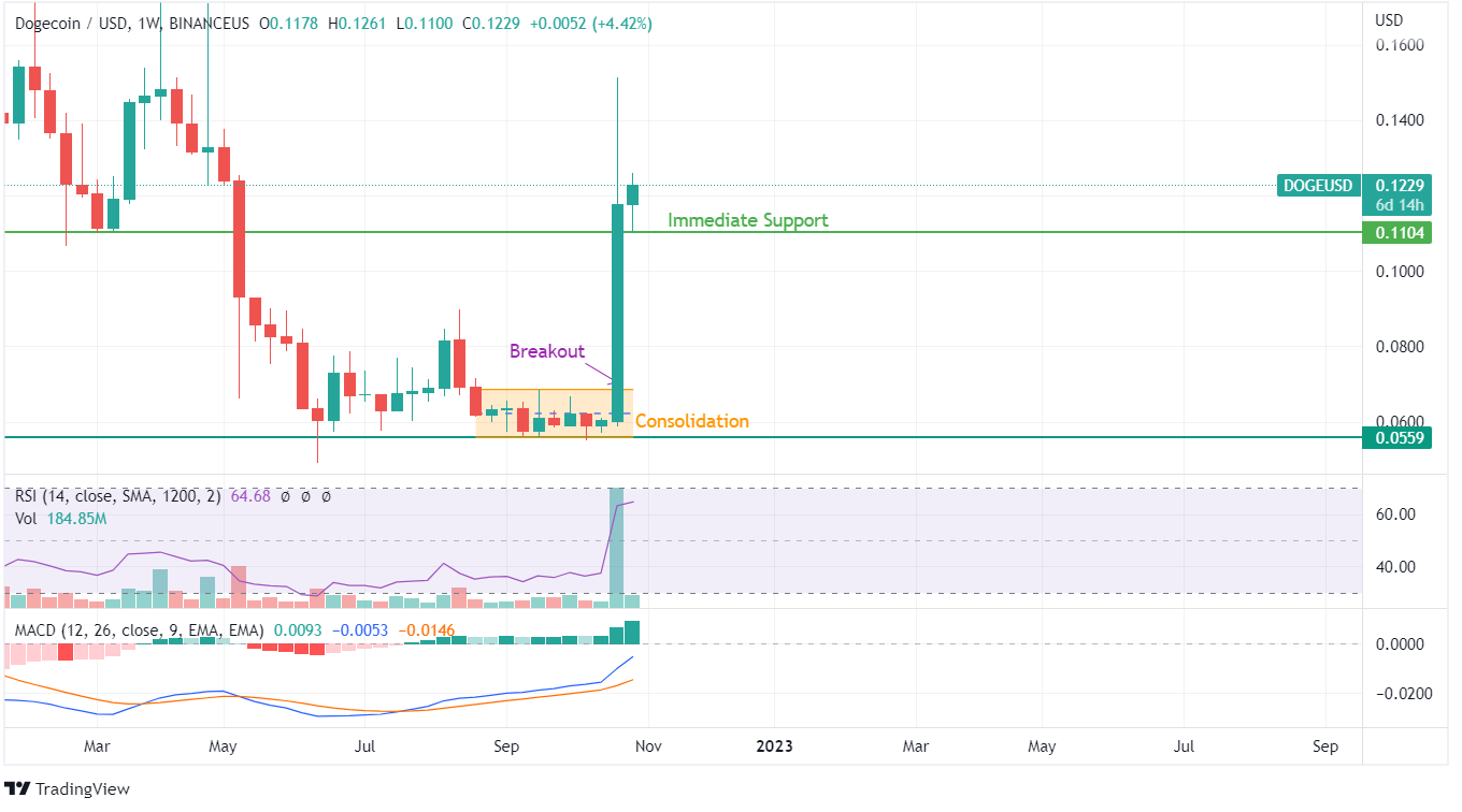 DOGE PRICE ANALYSIS