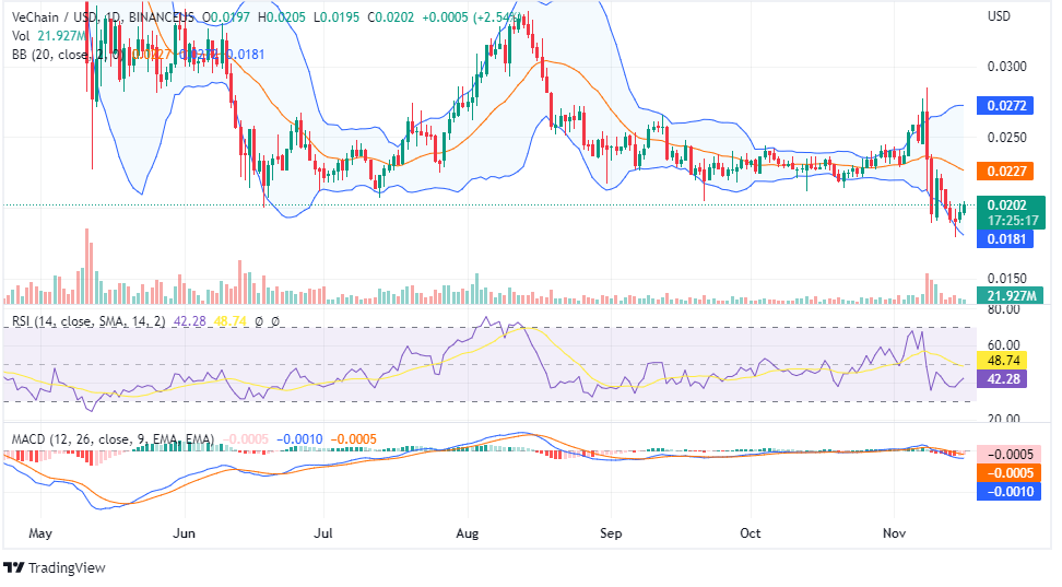 VET PRICE CHART ANALYSIS