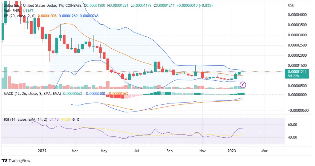 SHIB PRICE CHART