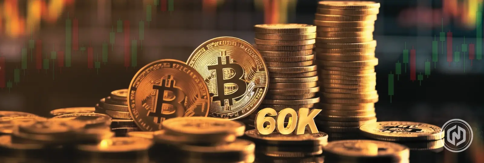 Bitcoin bounces closer to $60k as the global performance picks up
