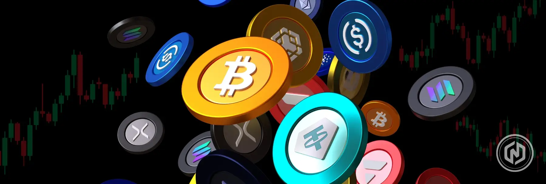 Crypto market update: Top coins wobble, unexpected tokens rise
