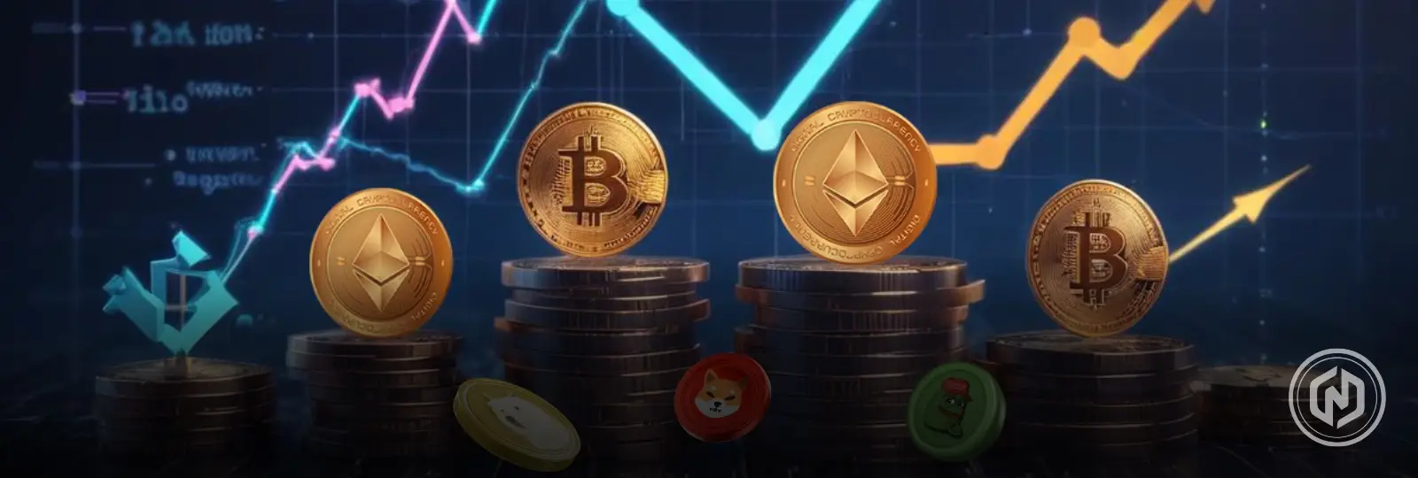 Meme coins fall short; BTC and ETH seek further heights