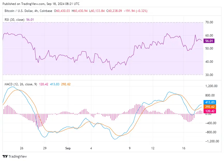 Bitcoin price graph