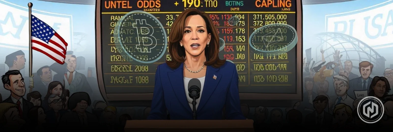 Harris Claims To Promote Crypto But Has No Gameplan Before Elections