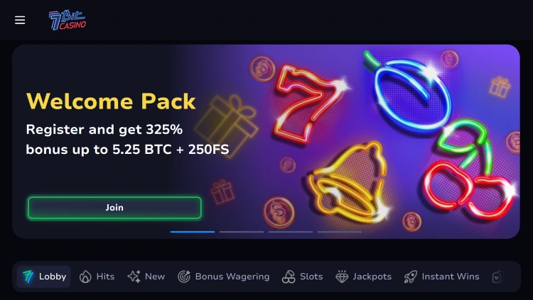 7Bit Casino - BTC casino sites