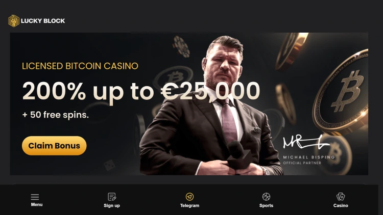 Lucky Block - One of the best crypto casinos