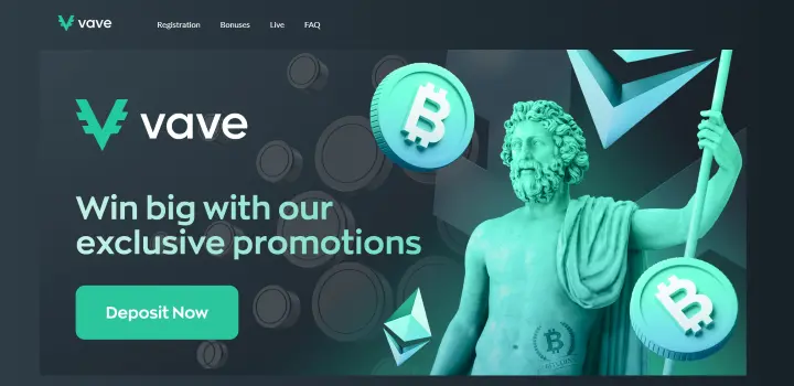 Vave - Dash Gambling Site