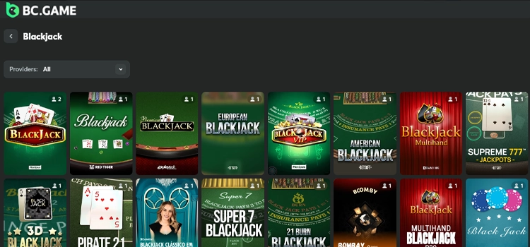 BC.GAME - Online Blackjack Sites