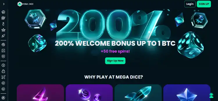 Mega dice - One of the top SOL Casinos