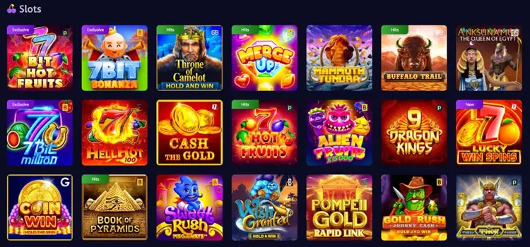 7bitcasino - Crypto Gambling Slots site