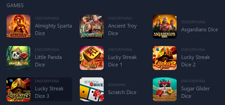 Bets.io - Dice Sites