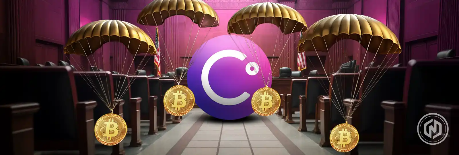 US Court approves Celsius to deliver the legal documents via NFT Airdrops