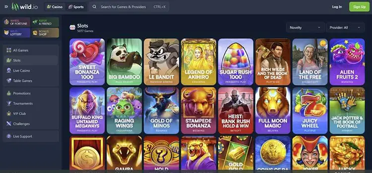 Wild.io Slot Casinos