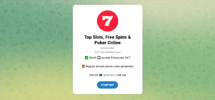 Casino Bot - Telegram Casino Bot
