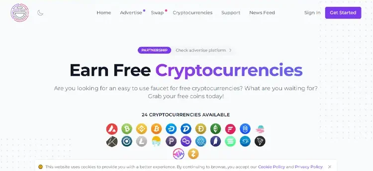 Faucet Crypto - Earn Cryptocurrencies