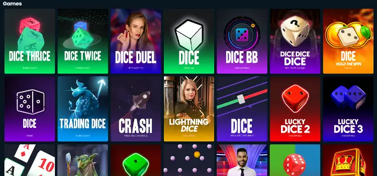 Megadice - Crypto Dice Site