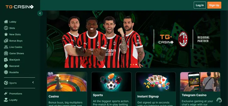 TGCasino - Telegram Casino