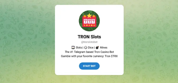 Tron Slots - Telegram Casinos