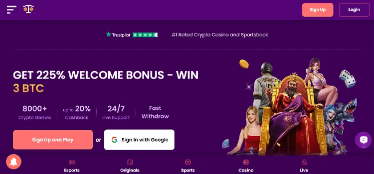 Trust Dice - BTC Sports Betting Site