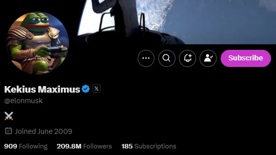 Elon Musk X Profile Elon Musk X Profile