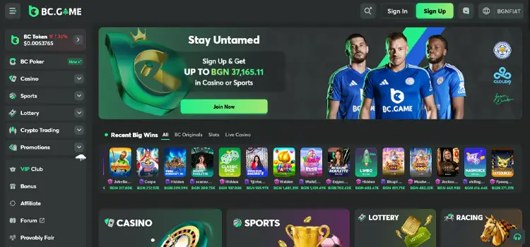 BC.Game - Ripple Gambling Sites