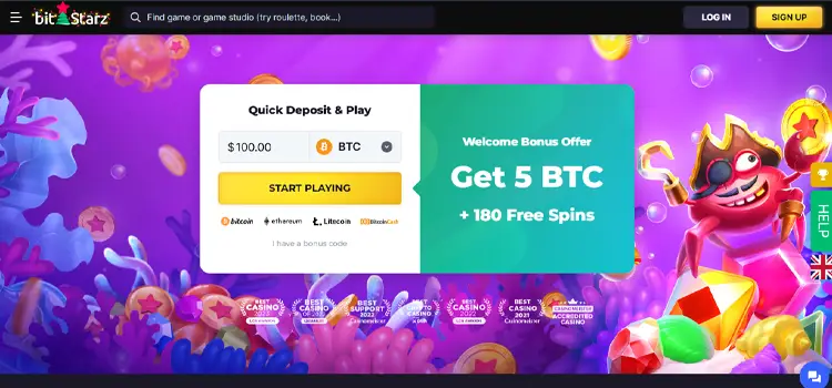 Bitstarz - Ripple Gambling Site