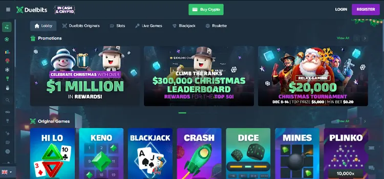 Duelbits - bitcoin lottery sites