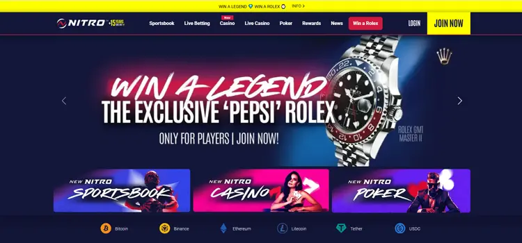 Nitrobetting - crypto lottery site