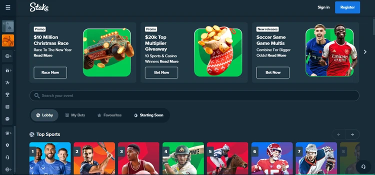 Stake Casino - best crypto esports betting