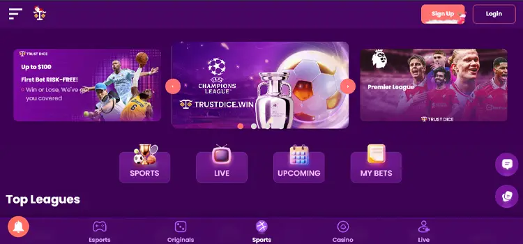 Trust Dice - Best XRP Gambling Sites