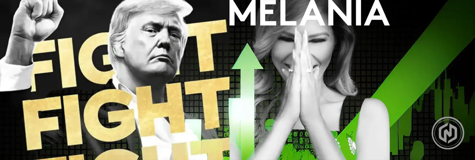 $TRUMP, $MELANIA Memecoin Launch Altcoins Fall, WLFI Rise