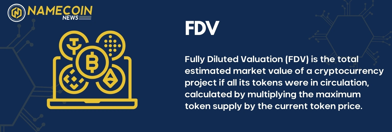 FDV meaning in crypto - Fully Diluted Valuation