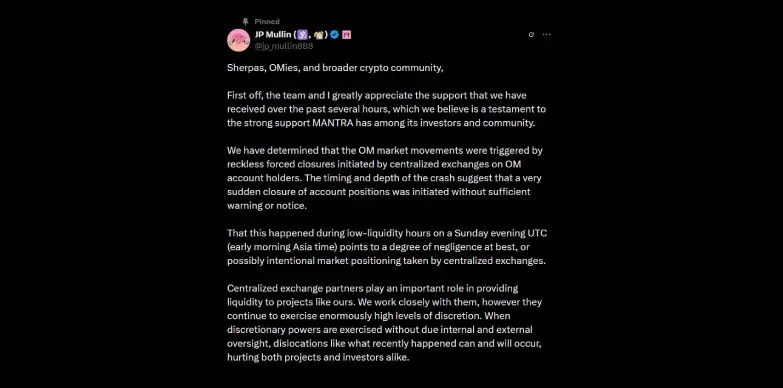 Co-founder JP Mullin denies allegations