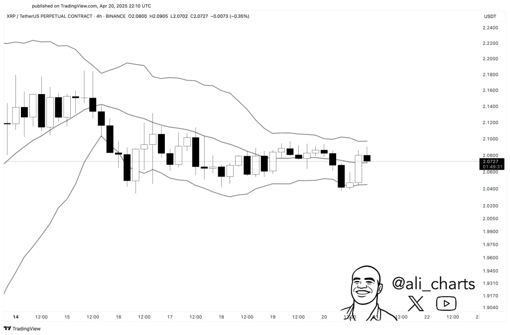 XRP Price - Ali Charts