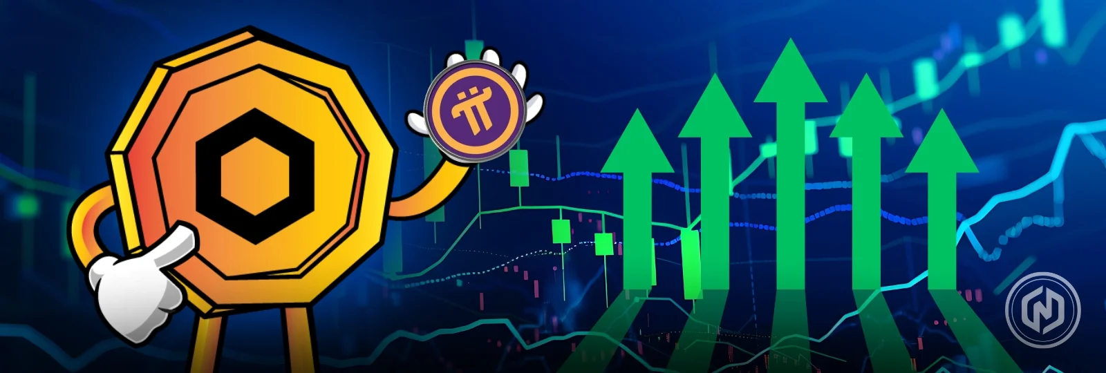 Pi Network surges past the $0.7 mark post the Chainlink Integration