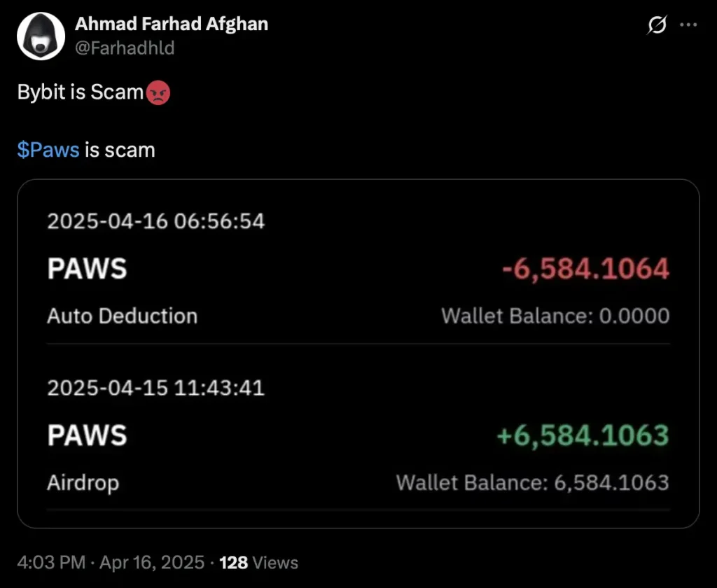 bybit paws airdrop