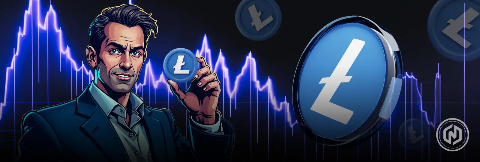 Litecoin Correction Nears End? ETF Delay vs Bull Flag Breakout