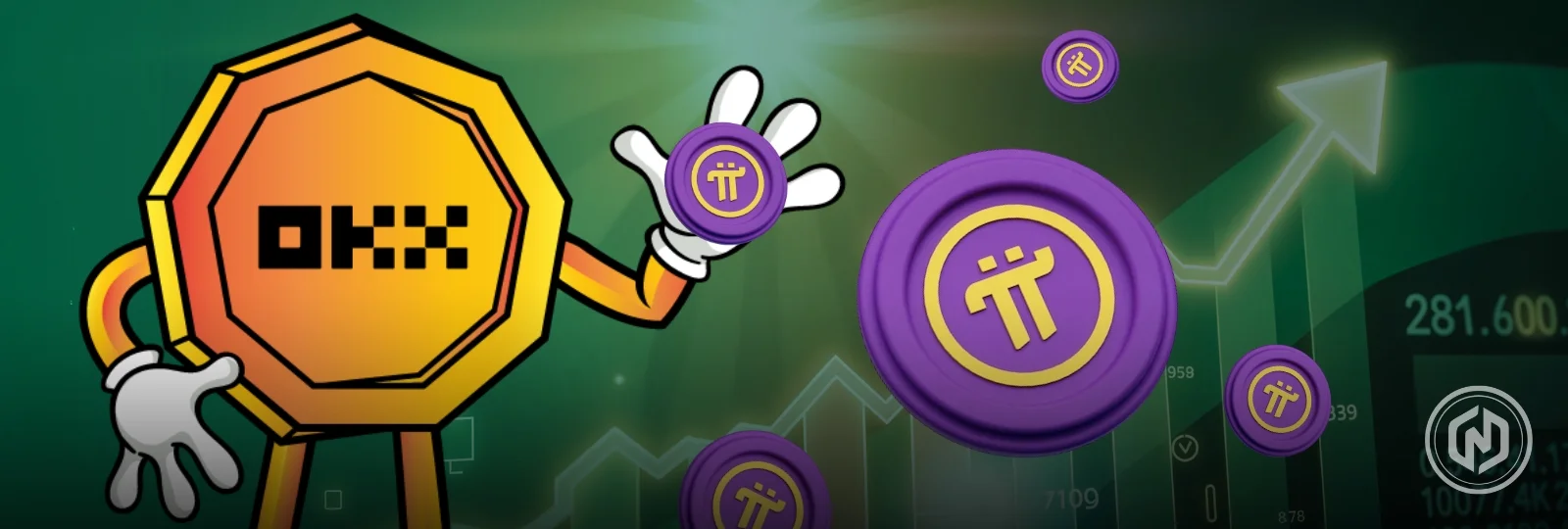 1.3M Pi Network tokens transferred to OKX platform, Price Surges 6%
